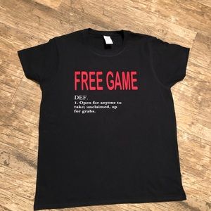 “FREE GAME” T-shirt